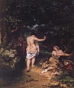 The bathers Gustave Courbet